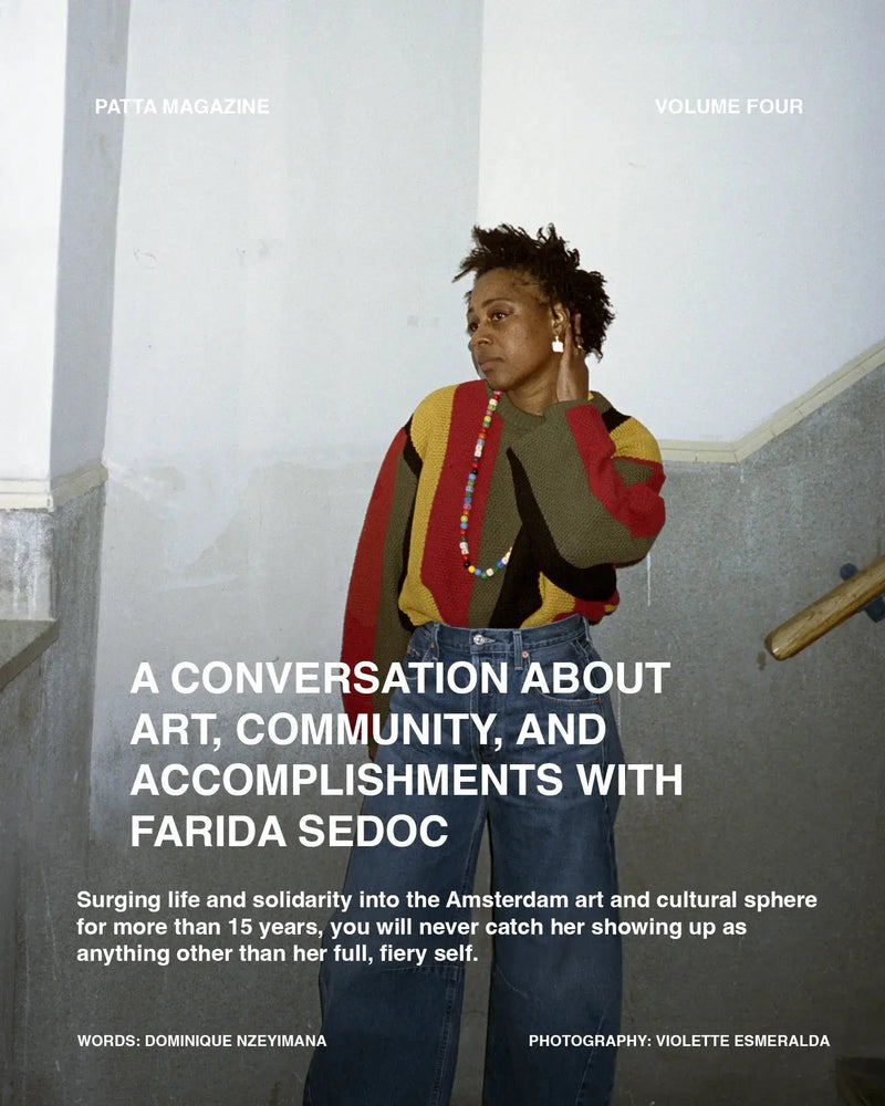 Farida Sedoc for Patta Magazine - Patta
