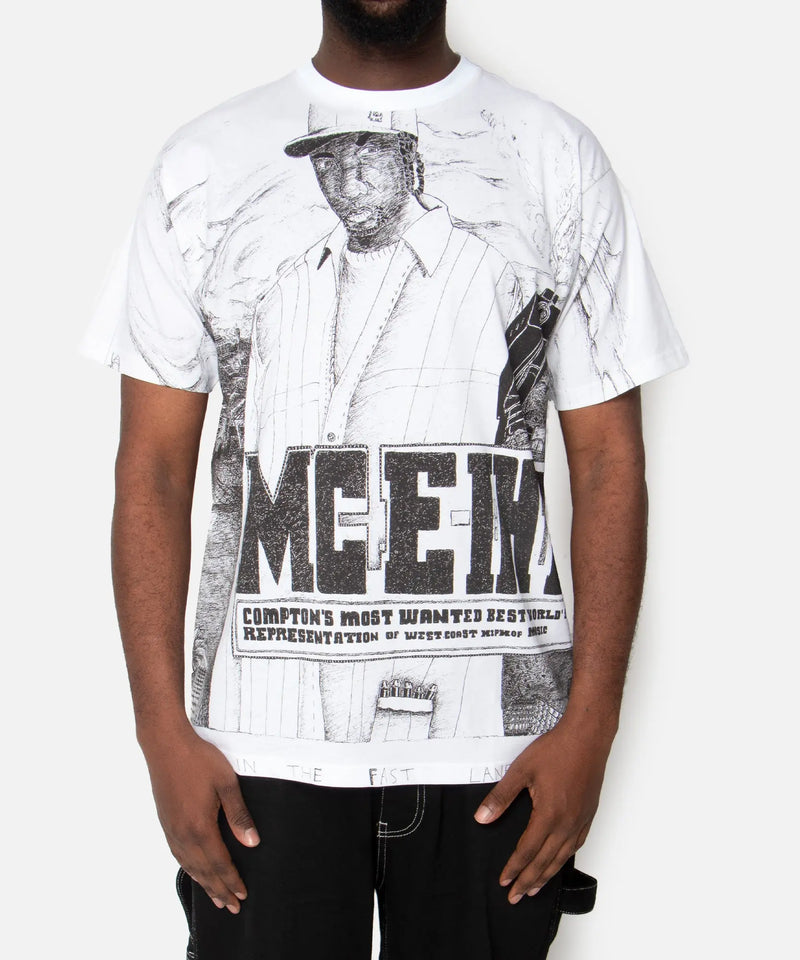 Patta x Outsiders Gallery Livin In The Fast Lane T-Shirt (White) Patta