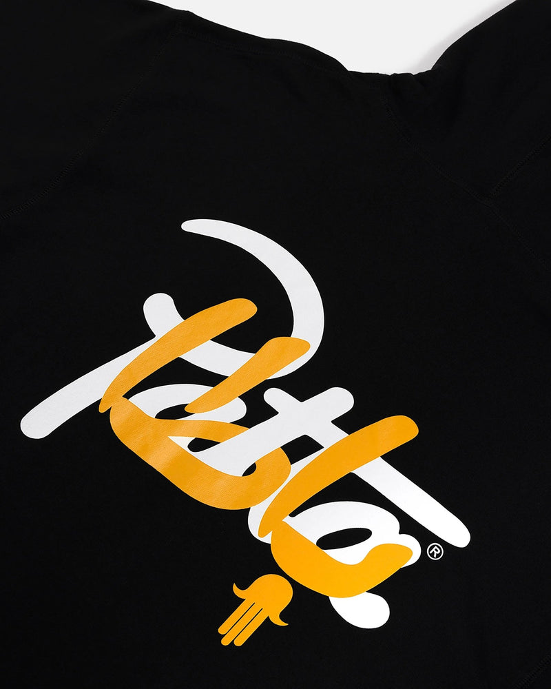 Patta x Andy Wahloo (Hassan Hajjaj) Full Length Hooded Sweater (Black) - Patta