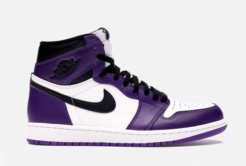Air Jordan 1 Retro High OG (Court Purple/Black-White) - Patta