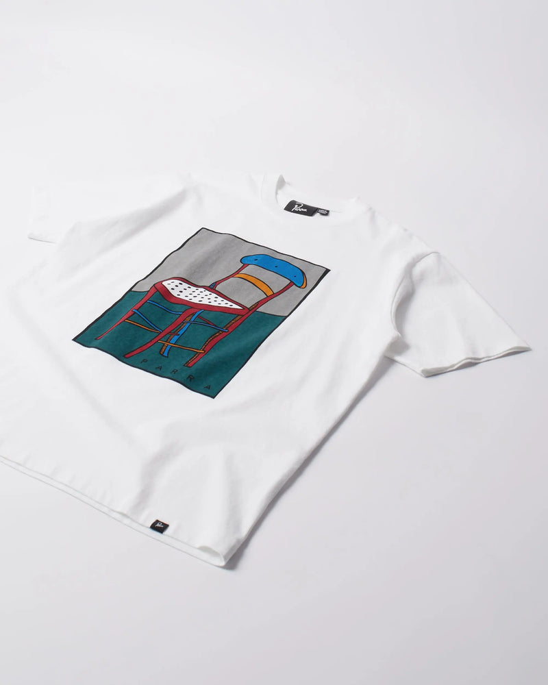 By Parra A Chair t-shirt (White) By Parra