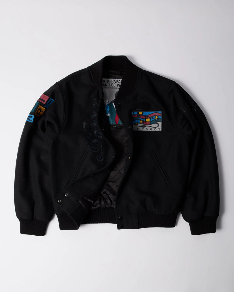 By Parra All the best varsity jacket (Black) By Parra