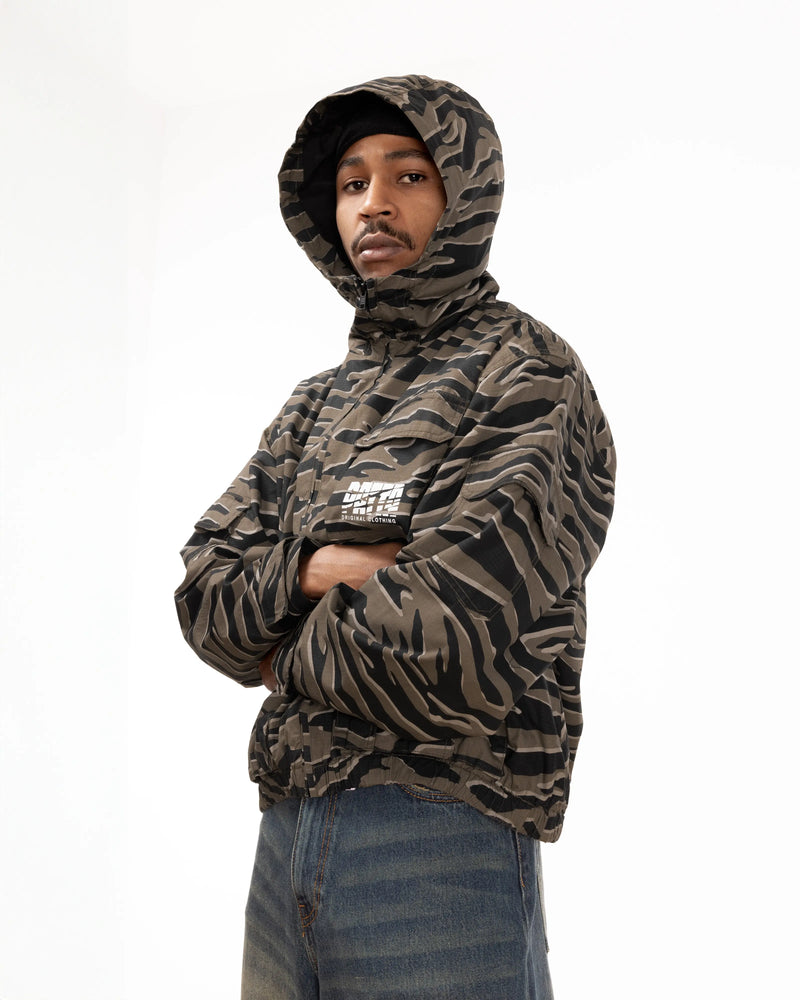 Patta Tiger Stripe Camo Ripstop Jacket (Multi) Patta