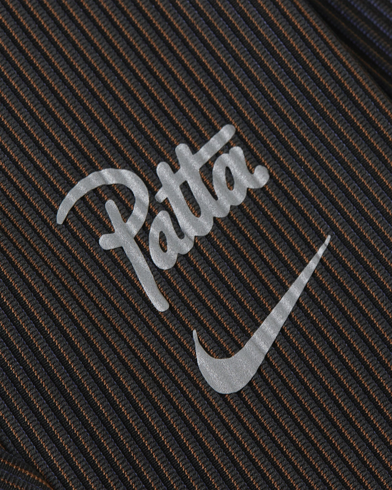 Nike x Patta Running Team Leggings (Black/Deep Royal Blue)
