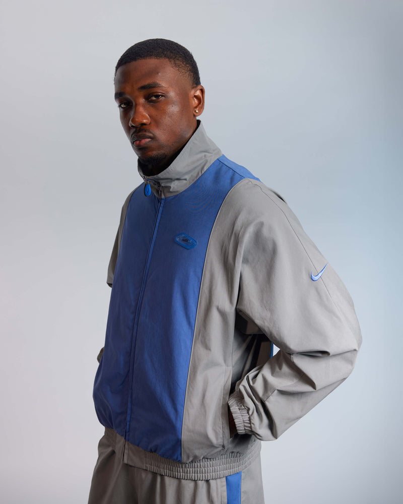 Patta x Nike NRG Track Jacket (Patricle Grey/Sapphire)