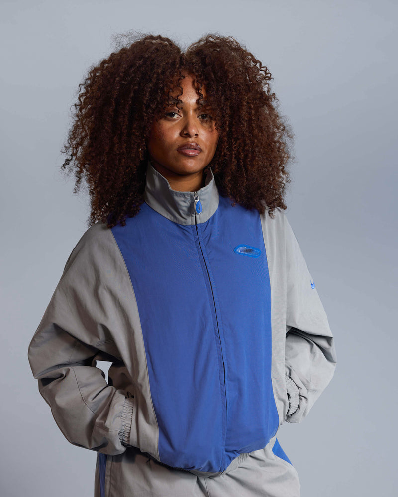Patta x Nike NRG Track Jacket (Patricle Grey/Sapphire)