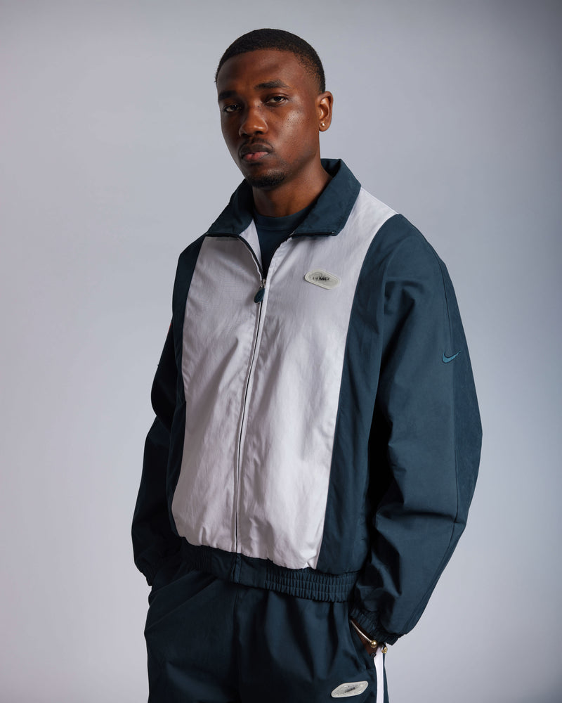 Patta x Nike NRG Track Jacket (Deep Ocean/White)