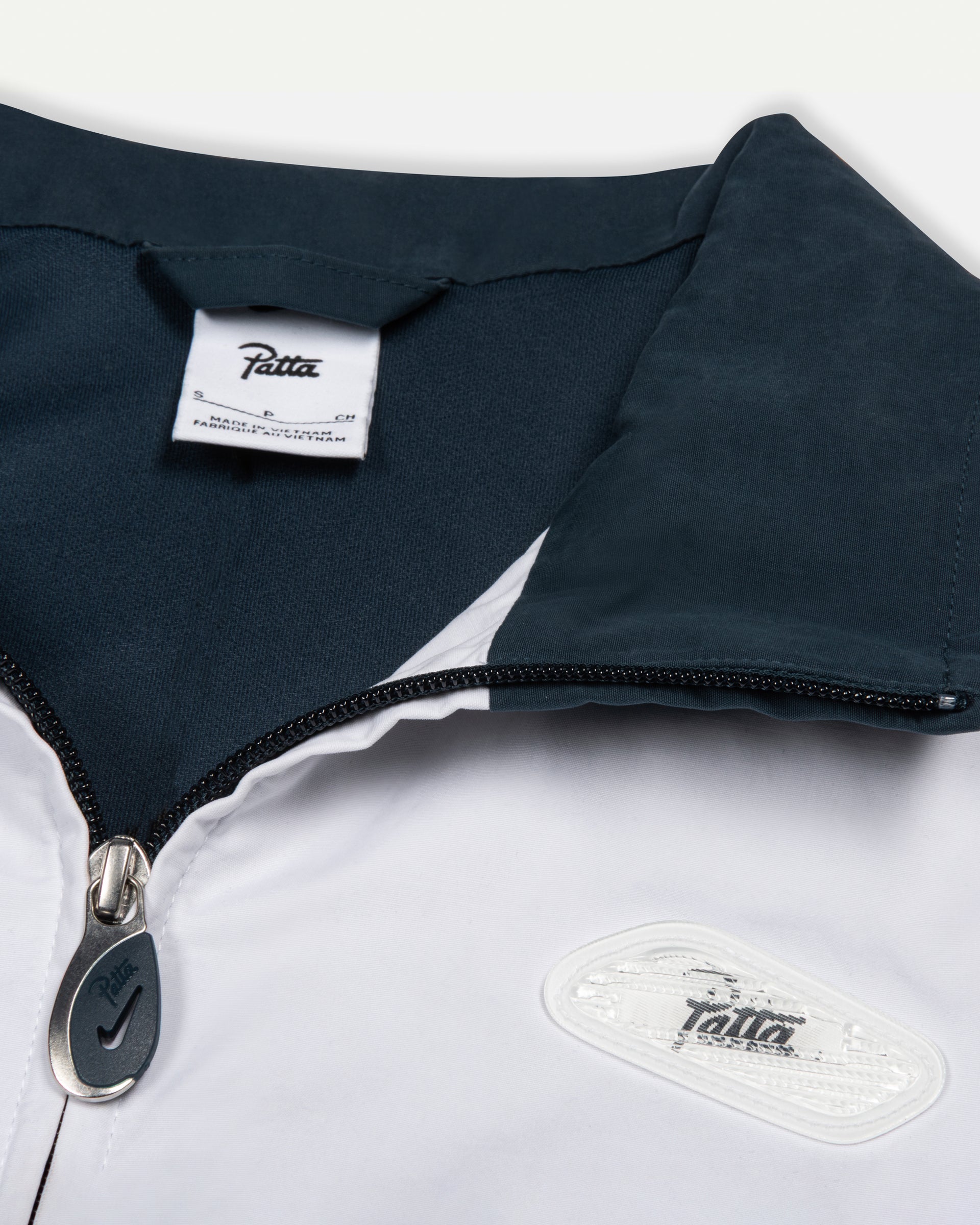 Patta x Nike NRG Track Jacket (Deep Ocean/White)