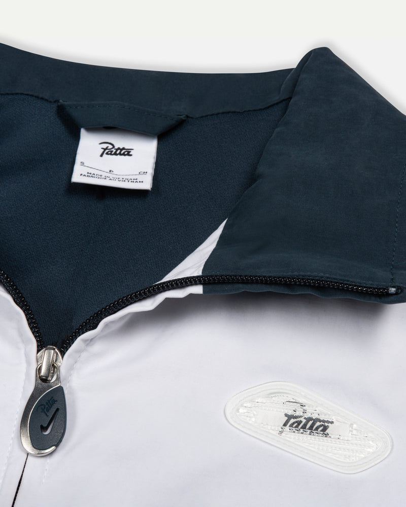 Patta x Nike NRG Track Jacket (Deep Ocean/White)