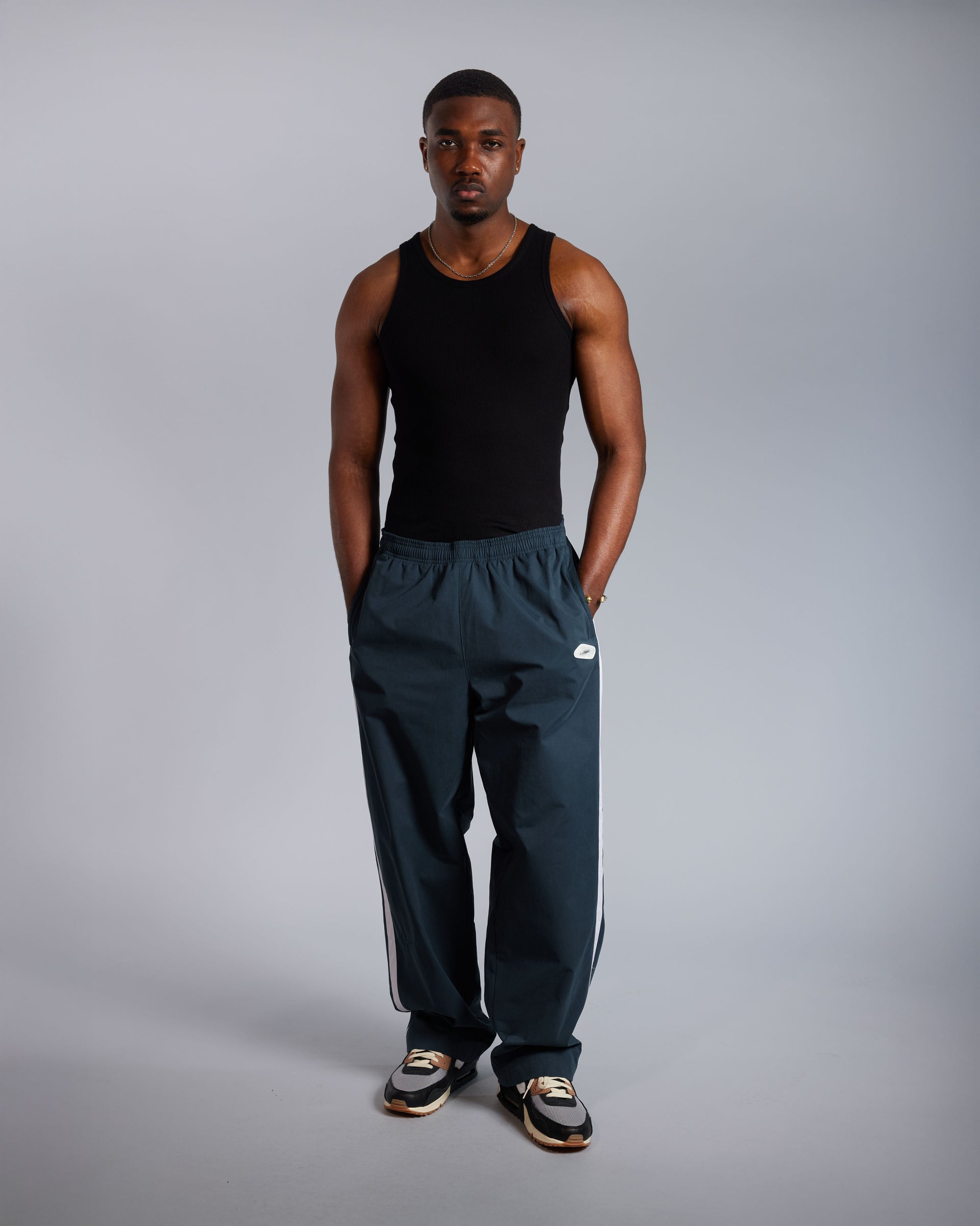 Patta x Nike NRG Track Pant (Deep Ocean/White)
