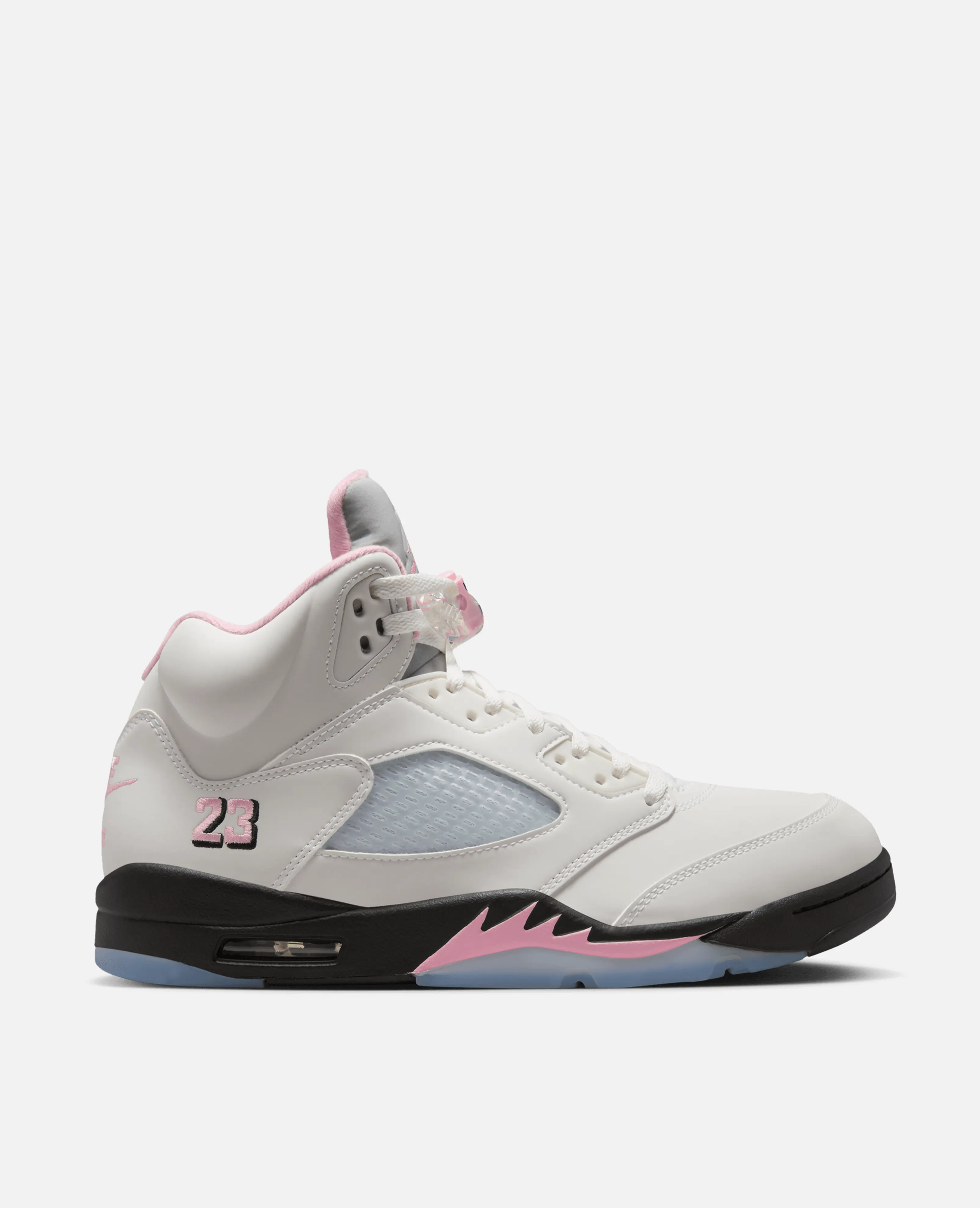 Nike Air Jordan 5 Retro "Medium Soft Pink" (White/Med Soft Pink-Black) Nike