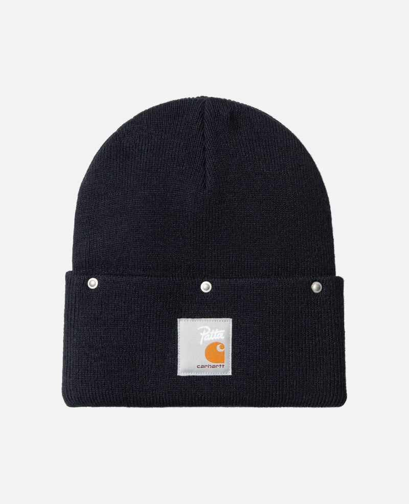 Patta x Carhartt Watch Hat (Dark Navy) Patta x Carhartt