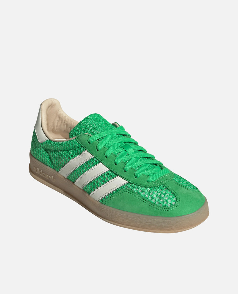 adidas Gazelle Indoor Shoes(Energy Green/Off White/Magic Beige) Adidas