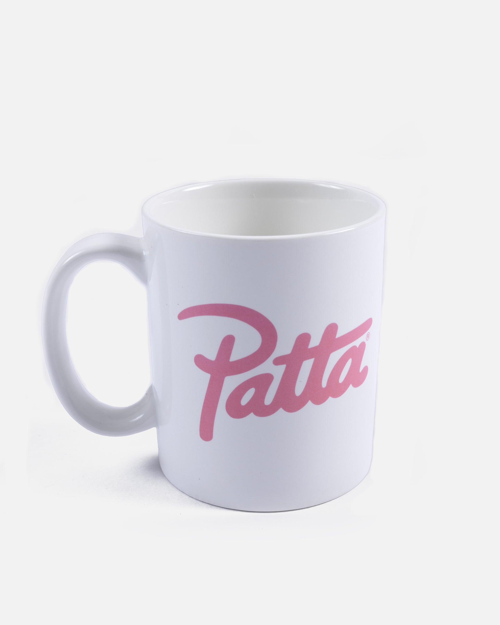 Patta Script Logo Mug (White/Pink)
