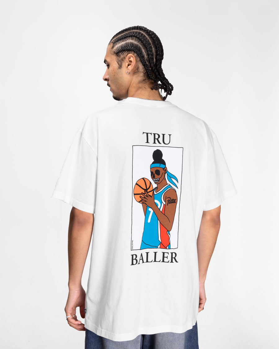 Patta Tru Baller T-Shirt (White)