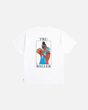 Patta Tru Baller T-Shirt (White)