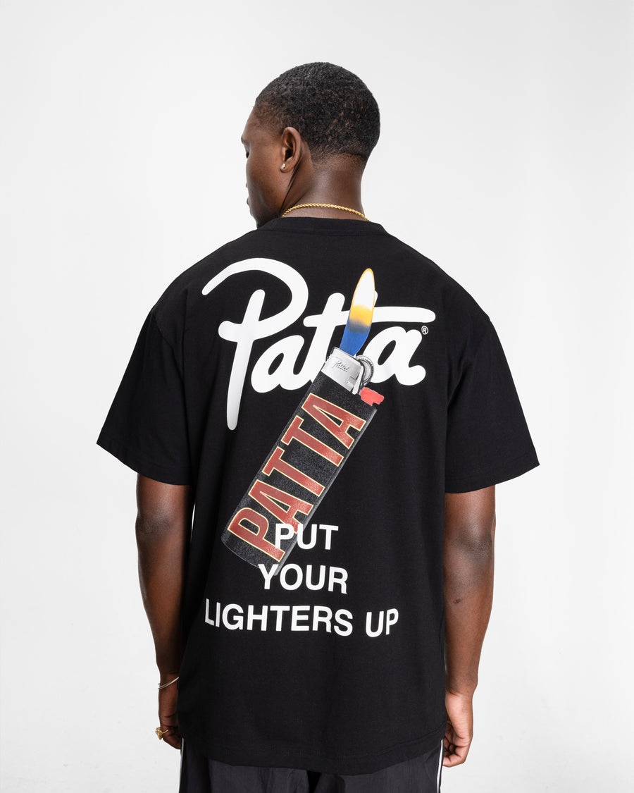Patta Lighters T-Shirt (Black)