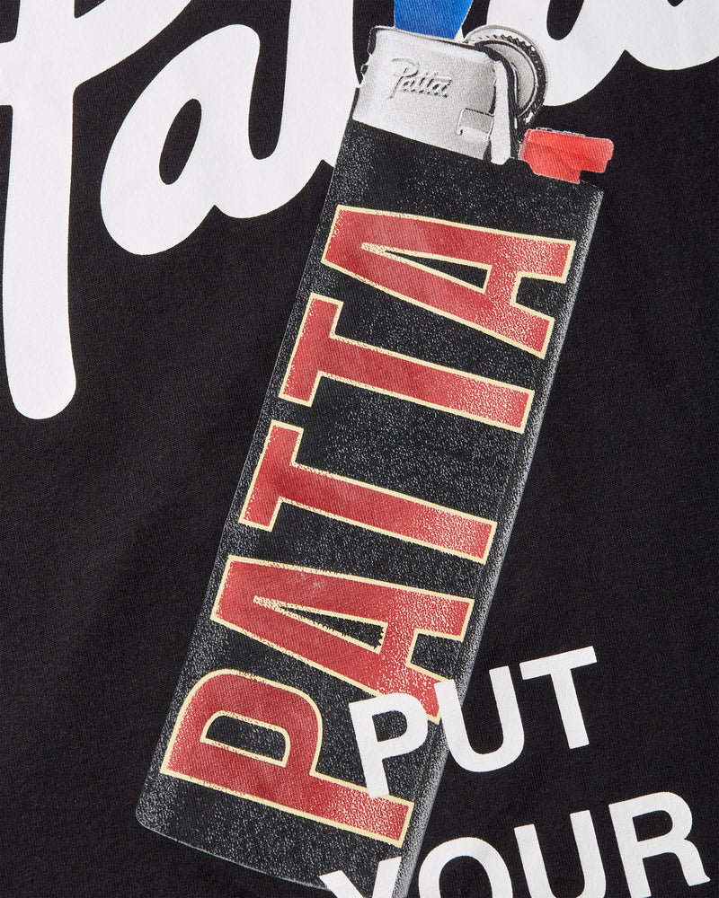 Patta Lighters T-Shirt (Black)
