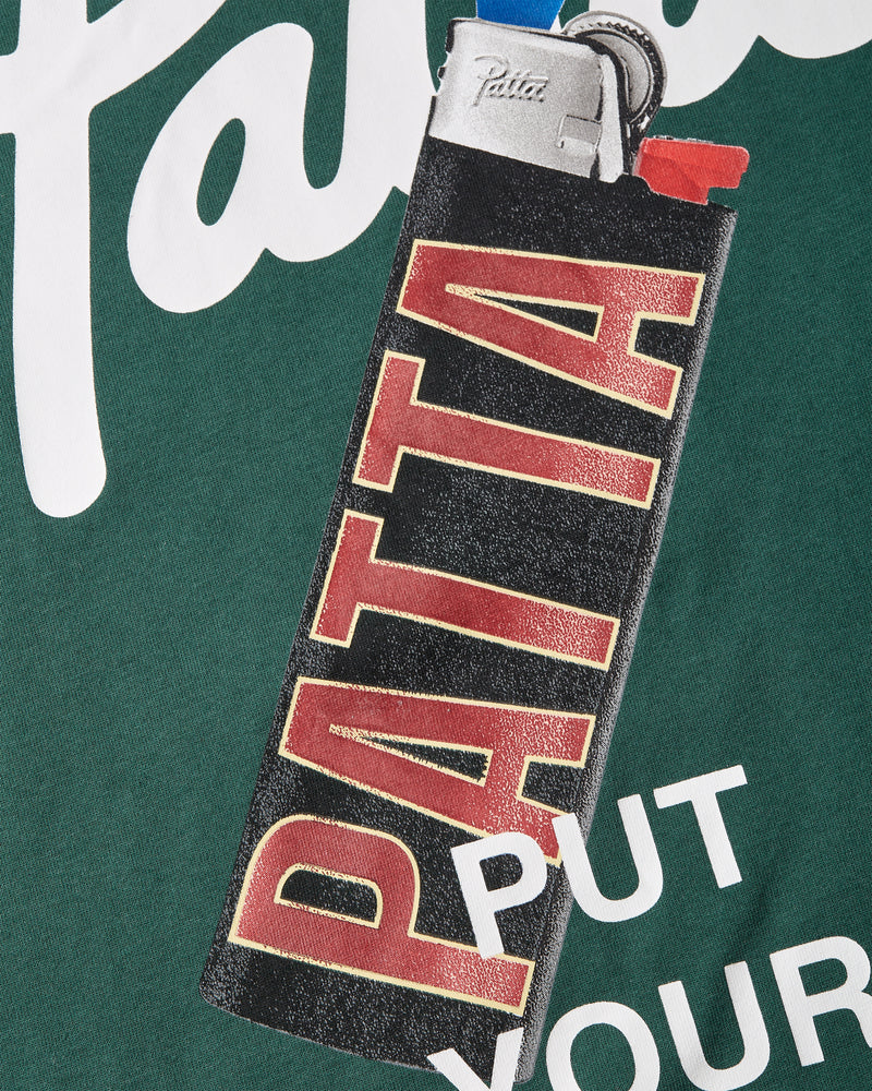 Patta Lighters T-Shirt (Bistro Green)