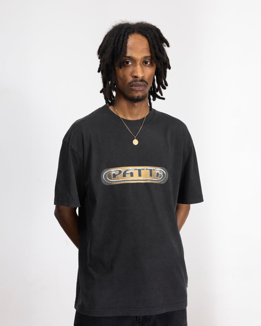 Patta Gilded Acid Washed T-Shirt (Black)