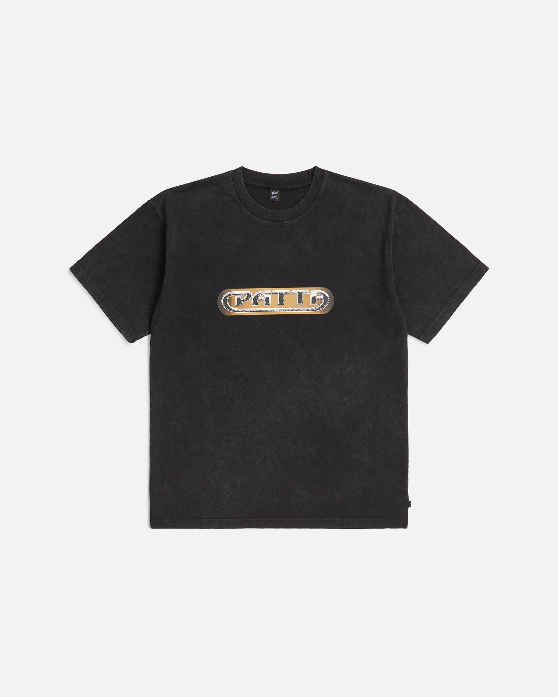 Patta Gilded Acid Washed T-Shirt (Black)