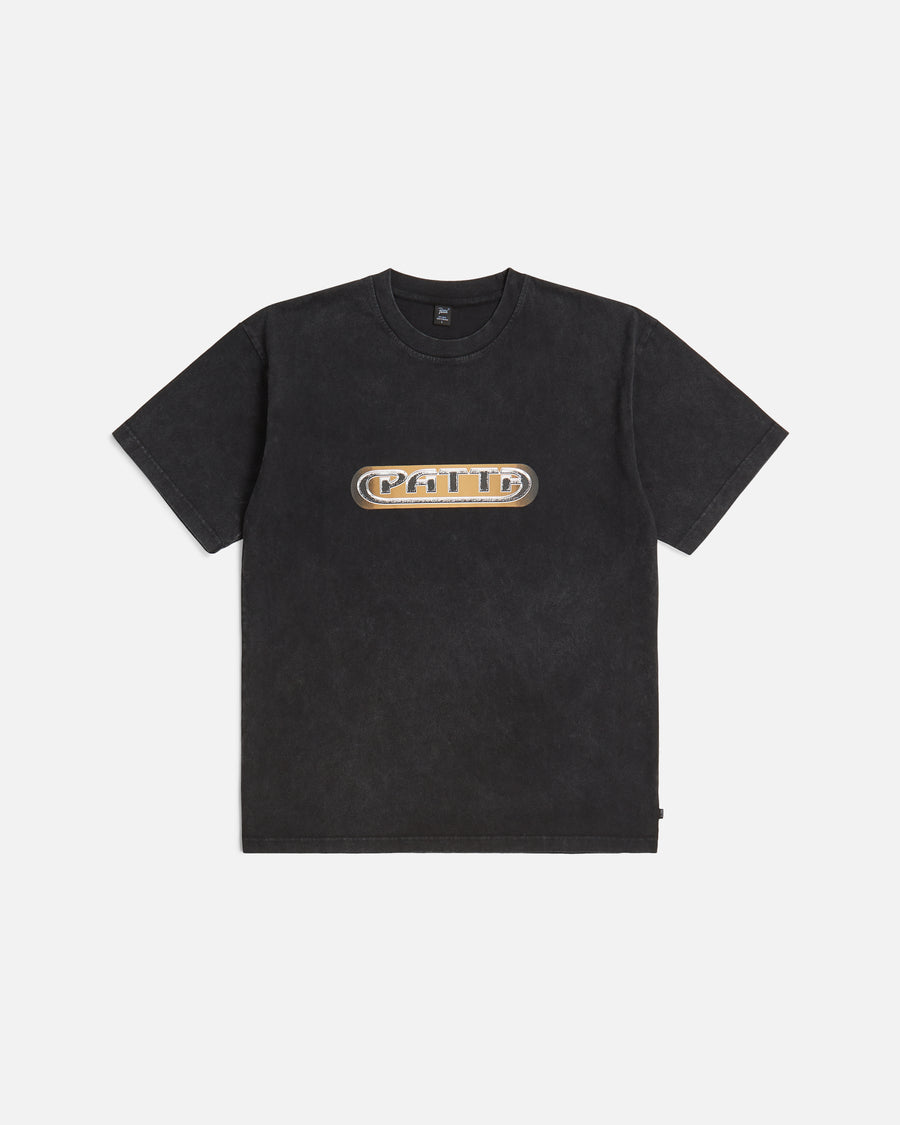 Patta Gilded Acid Washed T-Shirt (Black)
