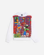 Patta Block Party Crewneck Sweater (Light Grey Melange)