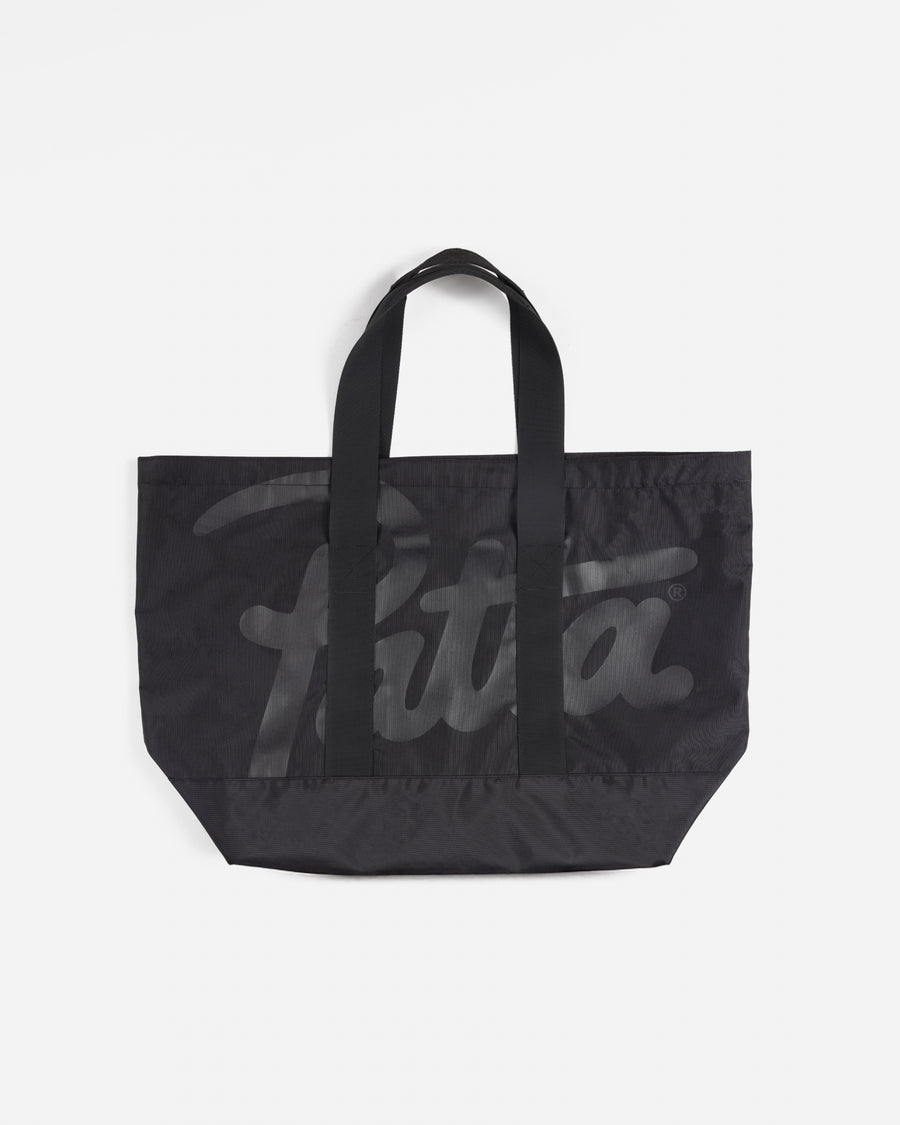 Patta Oversized Tote Bag (Black)