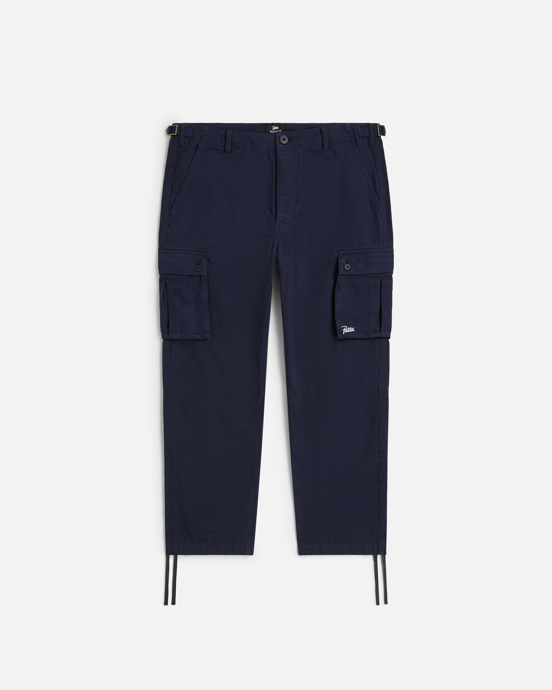 Patta Straight Cargo Pants (Parisian Night )