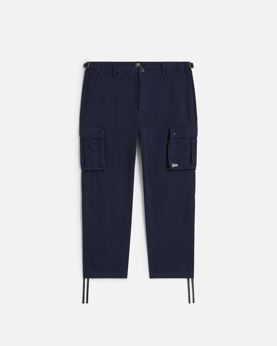 Patta Straight Cargo Pants (Parisian Night )