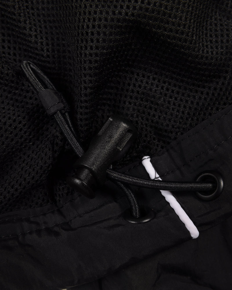 Patta Athletic Nylon Track Jacket (Black)