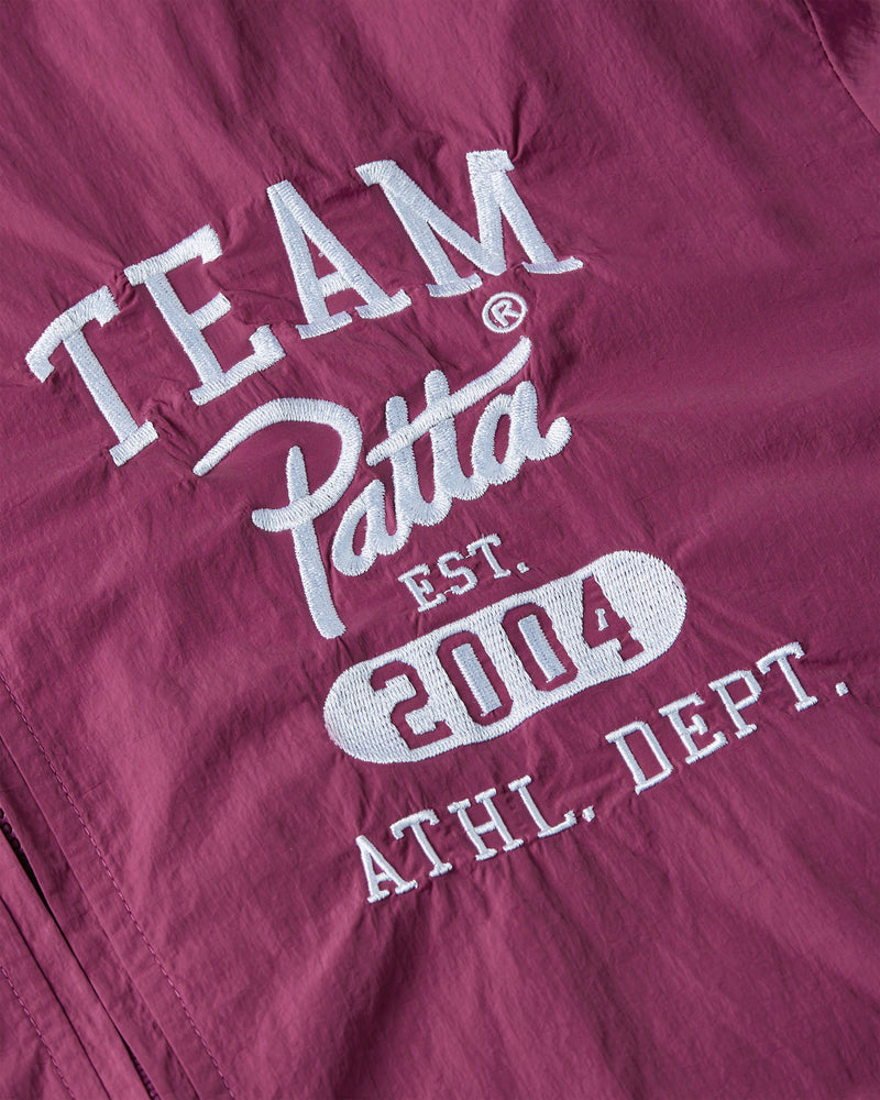 Patta Athletic Nylon Track Jacket (Boysenberry)