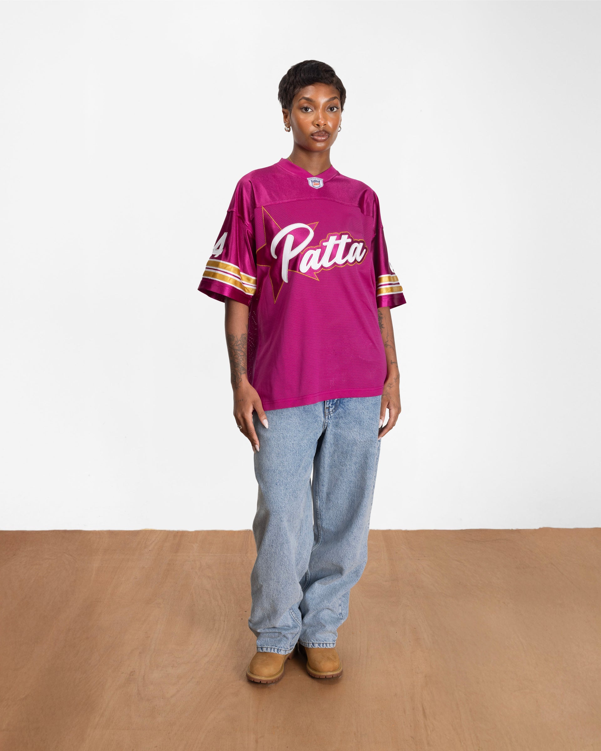Patta All Star Football Jersey (Fuchsia Red)