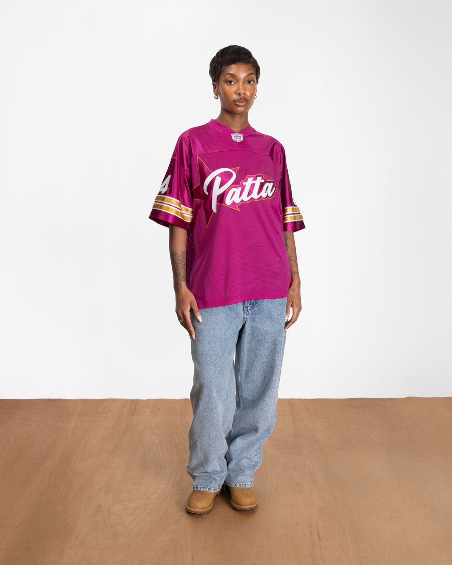 Patta All Star Football Jersey (Fuchsia Red)