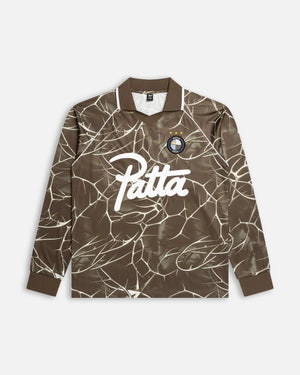 Patta Thorns Longsleeve Football Jersey (Major Brown) Patta
