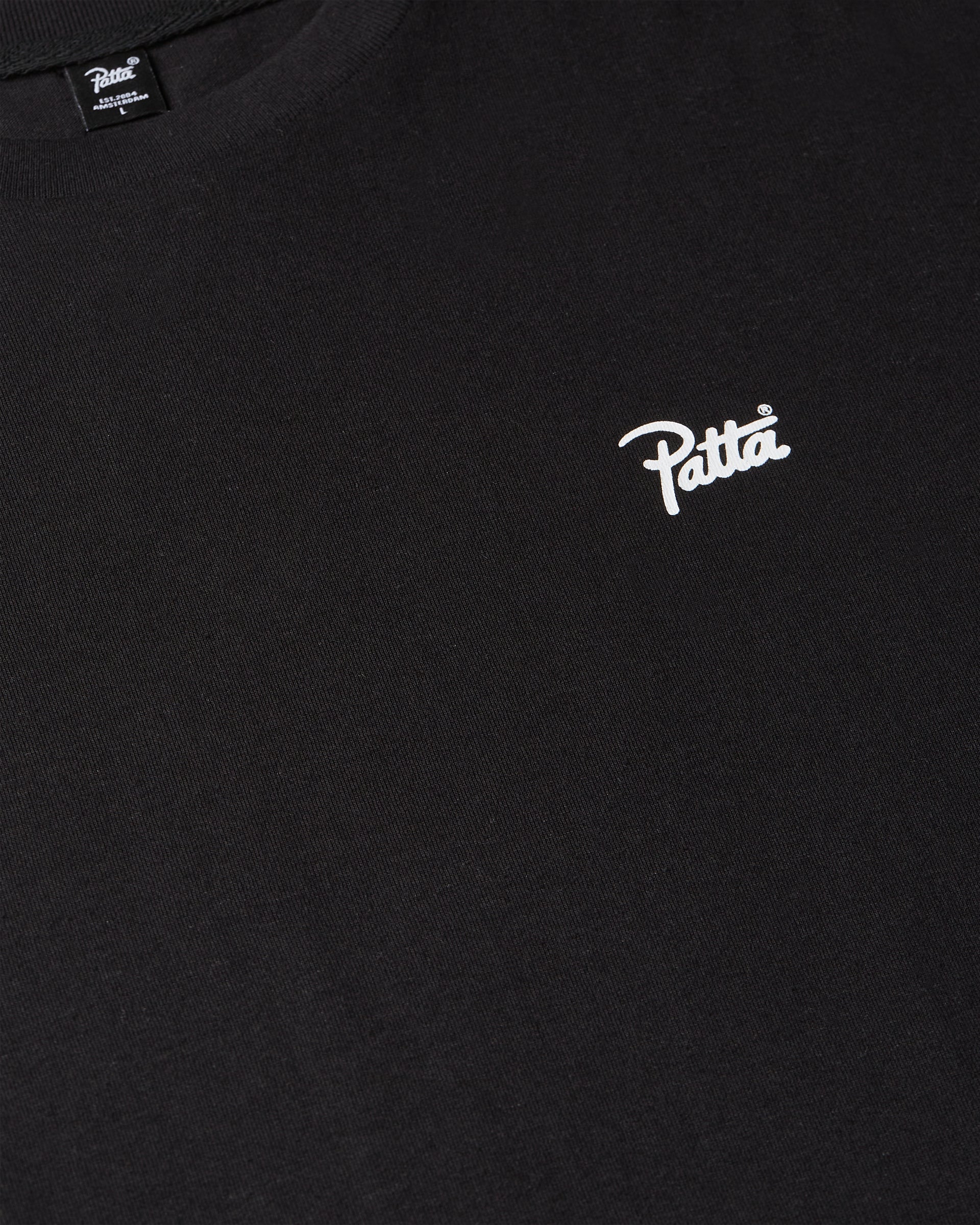 Patta Script Logo T-Shirt (Black)