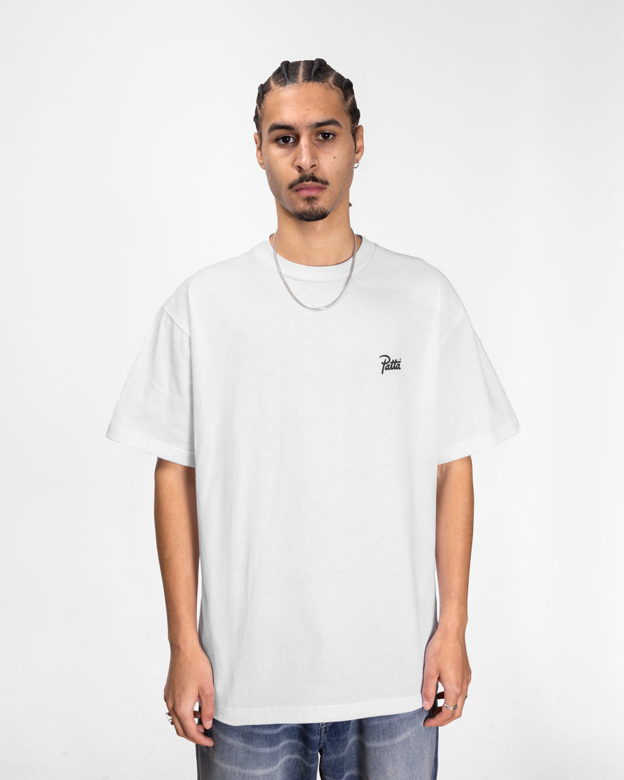 Patta Script Logo T-Shirt (White)
