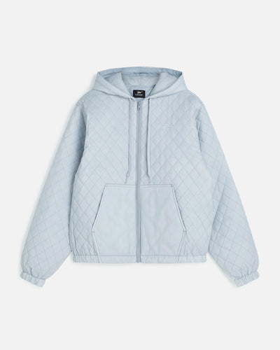 Patta Insulated Quilted Hooded Jacket (Gray Dawn) Patta
