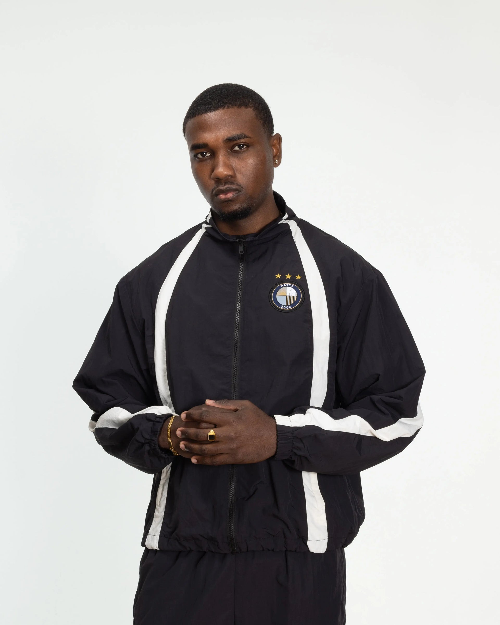 Patta Stadium Track Top (Black) Patta