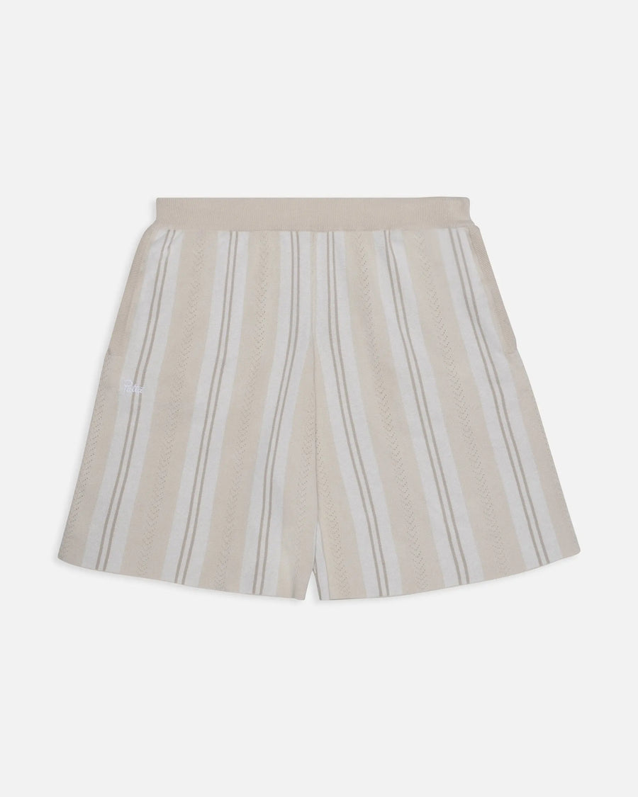 Patta Knitted Football Shorts (Oatmeal) Patta
