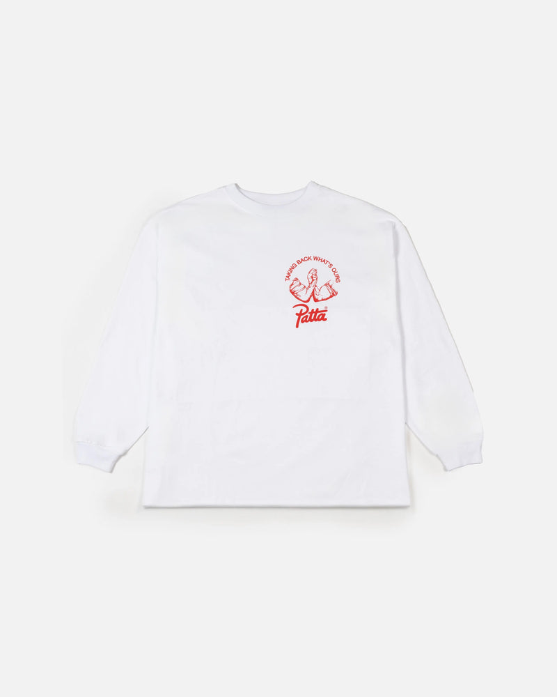 Patta x Joe Freshgoods Coalition Long Sleeve T-Shirt (White) Patta