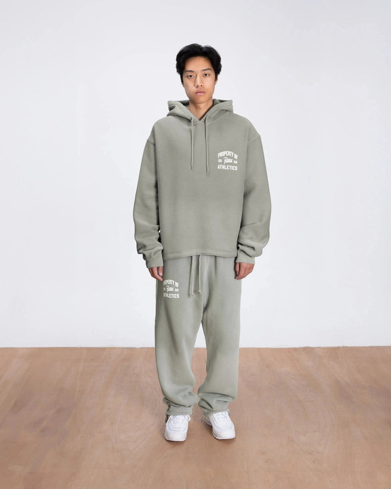 Patta Athletic Drawcord Straight Jogging Pants (Limestone) - Patta