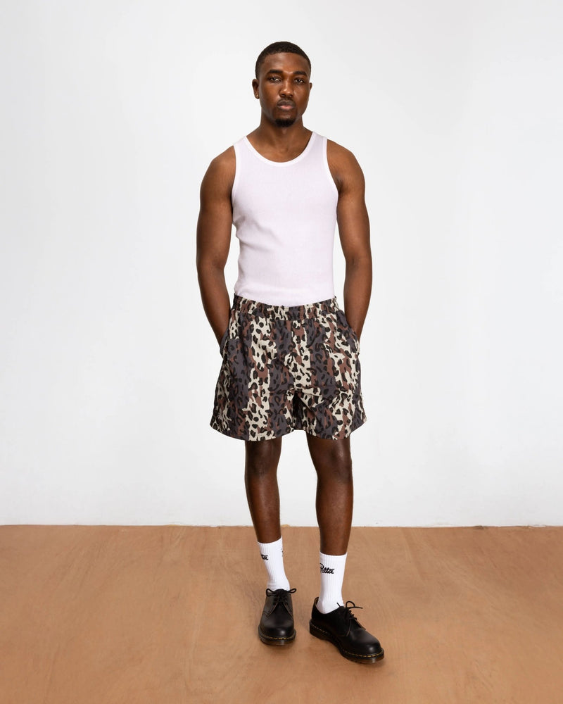 Patta City Leopard Swim Shorts (Tornado) - Patta