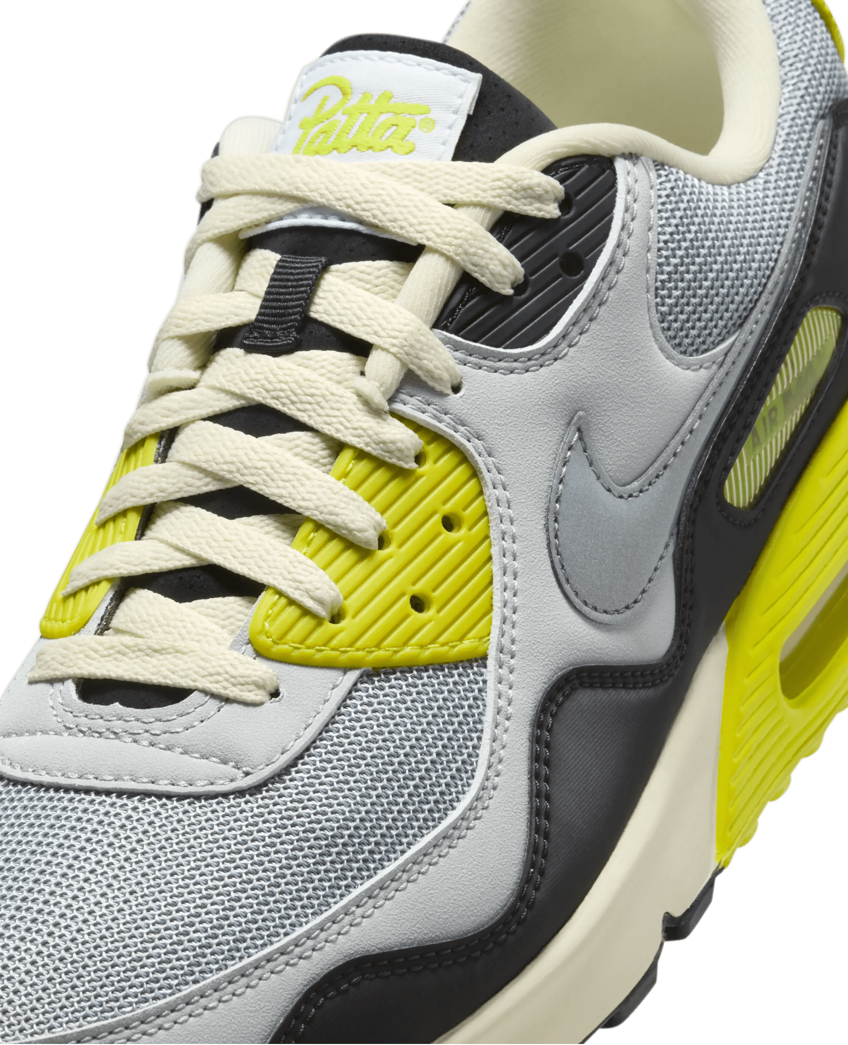 Patta x Nike Air Max 90 SP (Particle Grey/Neutral Grey - Cyber - Black) - Patta