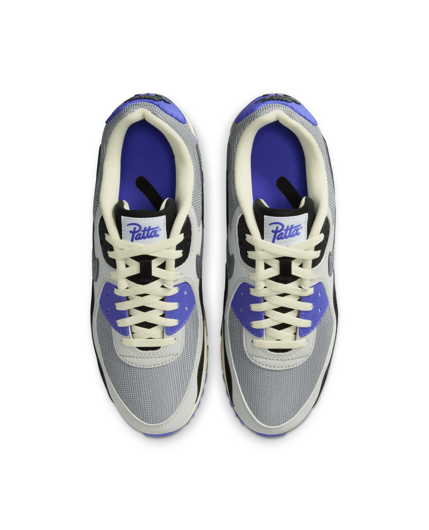 Patta x Nike Air Max 90 SP (Particle Grey/Neutral Grey - Sapphire) - Patta