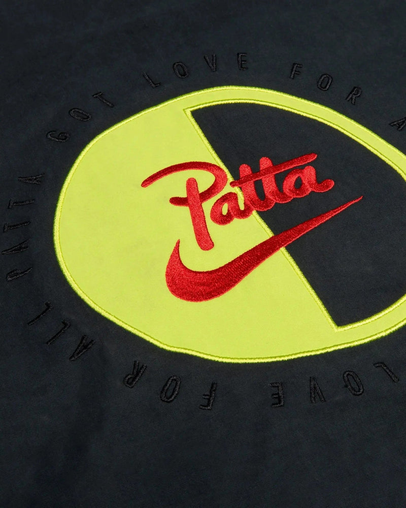 Patta x Nike NRG Track Jacket (Black/Cyber) - Patta