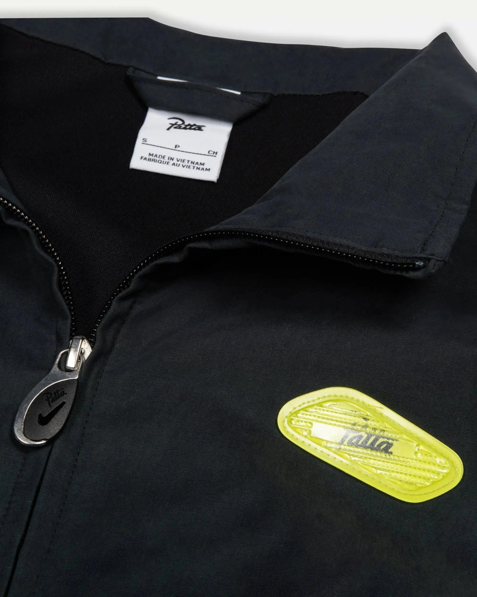 Patta x Nike NRG Track Jacket (Black/Cyber) - Patta