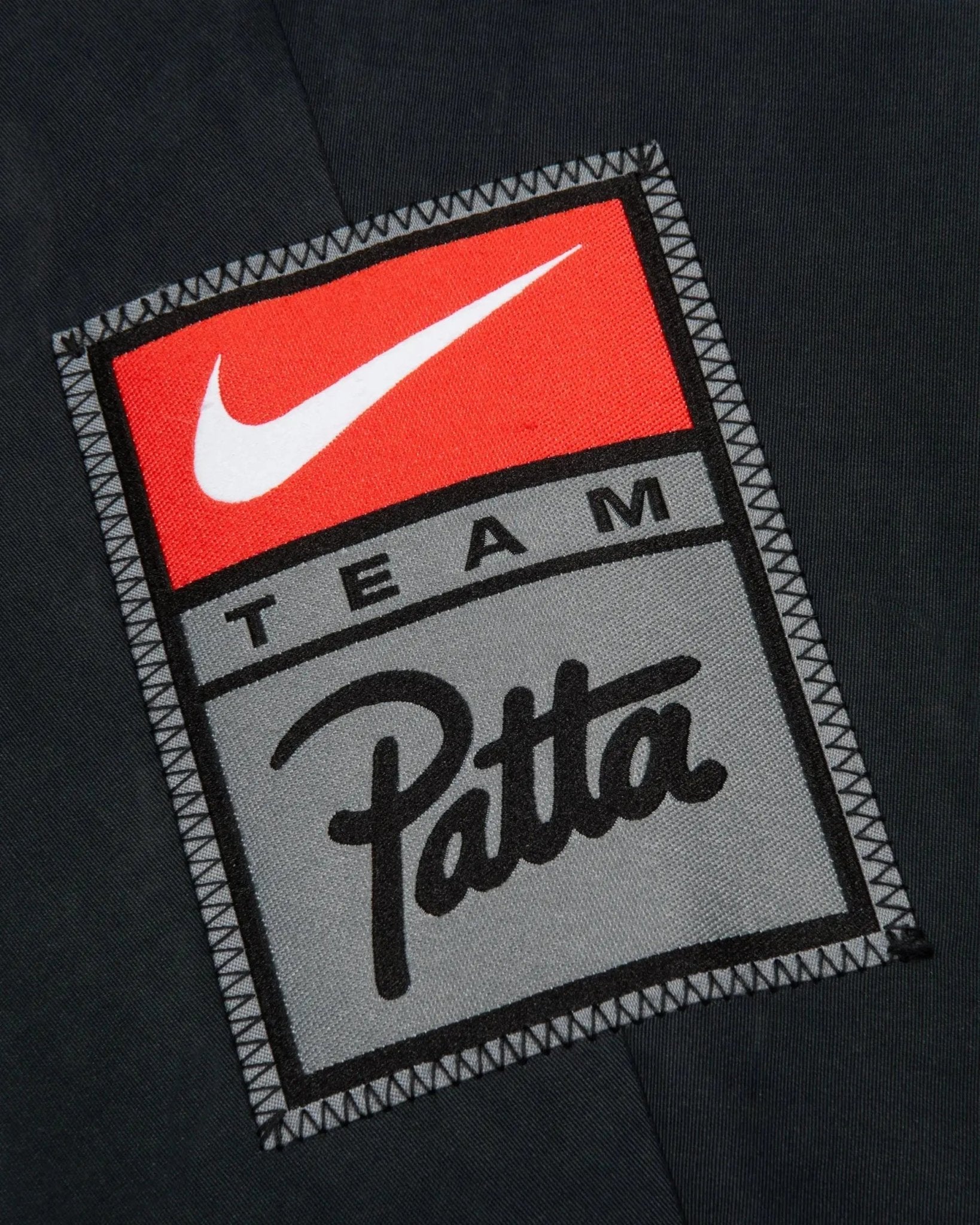 Patta x Nike NRG Track Jacket (Black/Cyber) - Patta