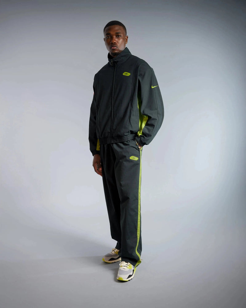 Patta x Nike NRG Track Jacket (Black/Cyber) - Patta