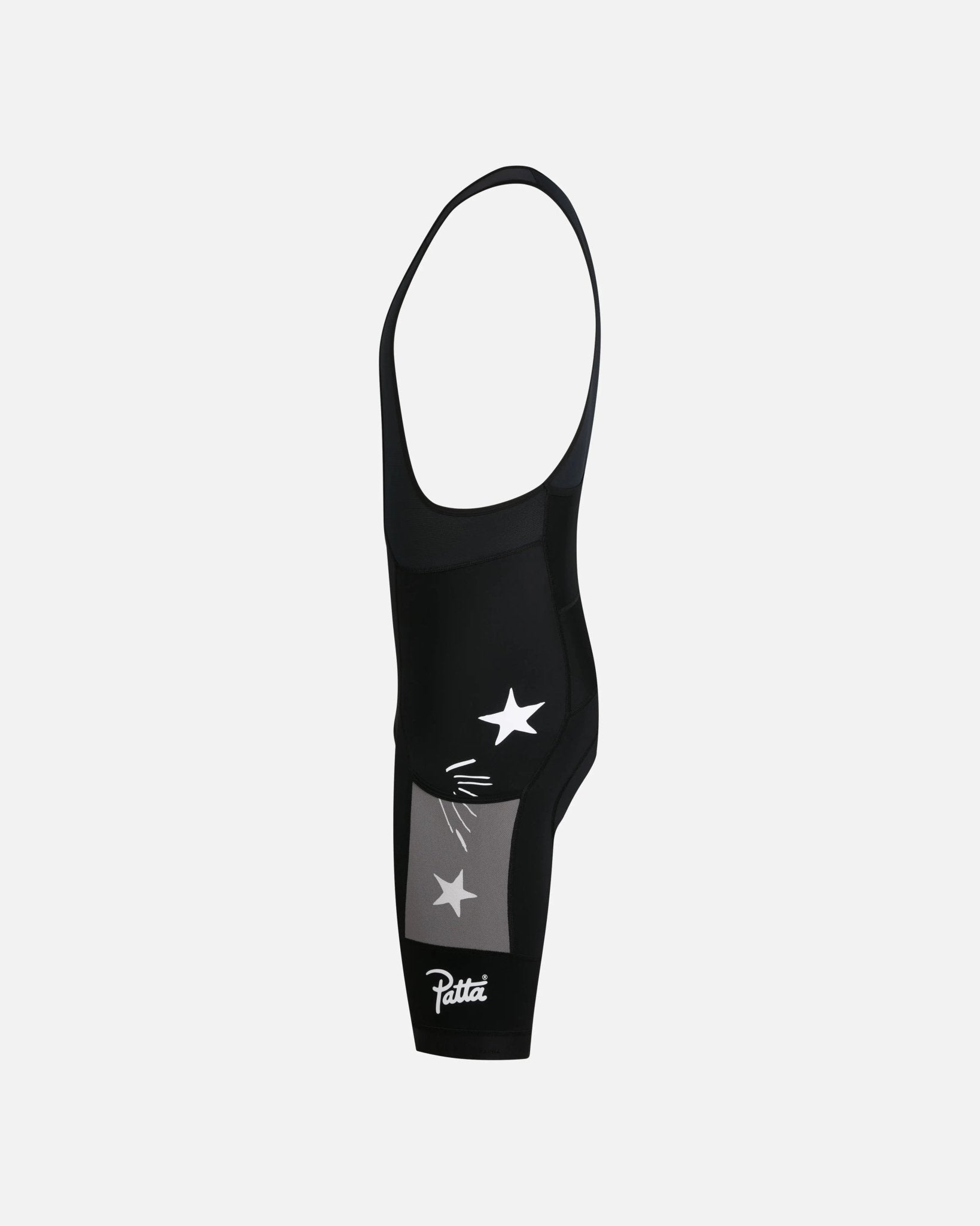 Patta x Rapha Men's Pro Team Cargo Bib Shorts (Black/Stone) - Patta